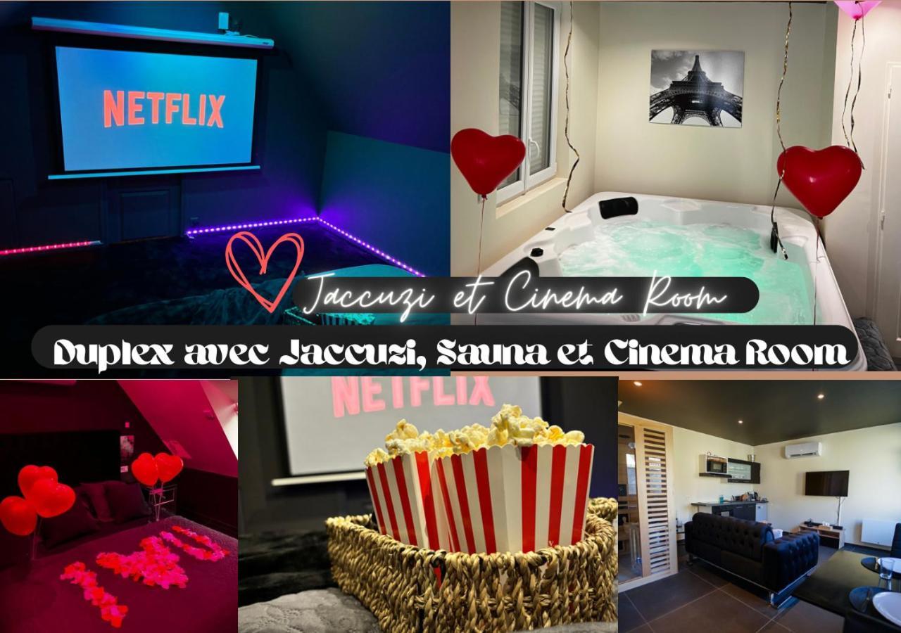 Magnifique Duplex Avec Jaccuzi, Sauna Et Cinema Room Privatif Fontenoy  Экстерьер фото